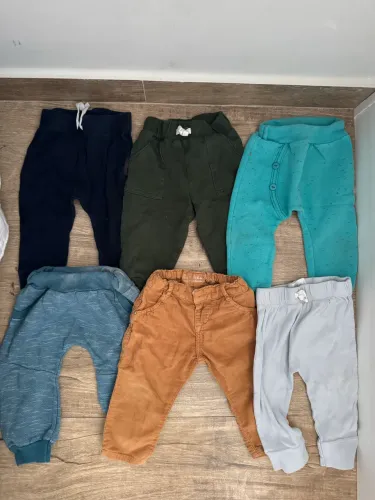 Conjunto de calça infantil importados e outras marcas veste até 9 meses