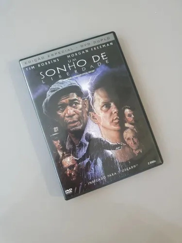 DVD Um Sonho de Liberdade - Original, Impecável e Raro