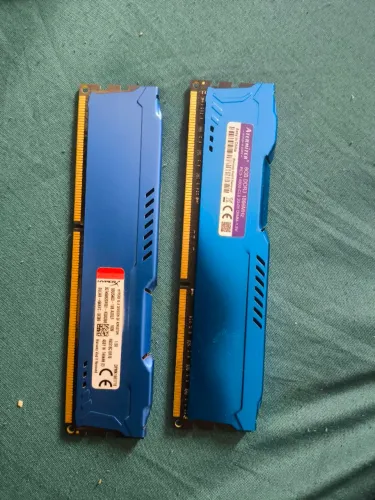 Kit 16GB (2x8GB) HyperX Fury DDR3 1866MHz Azul