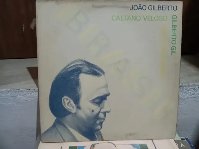 João Gilberto - Brasil - LP Vinil com Caetano Veloso, Gilberto Gil e Maria Bethânia