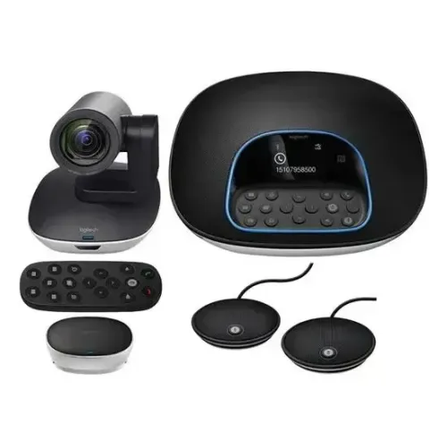 Sistema de videoconferência Logitech Group