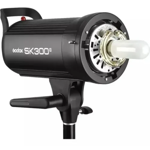 Flash p/ Estúdio Fotográfico Godox Sk300ii Greika Tocha 220v (Usado)