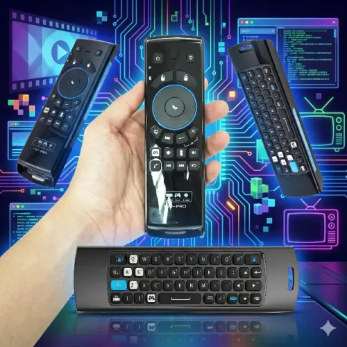 Mele F10 Pro Controle Teclado Mouse Air Game Mode Smart TV Android Box PC Raspberry
