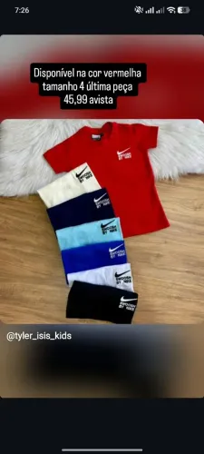 Roupas infantil