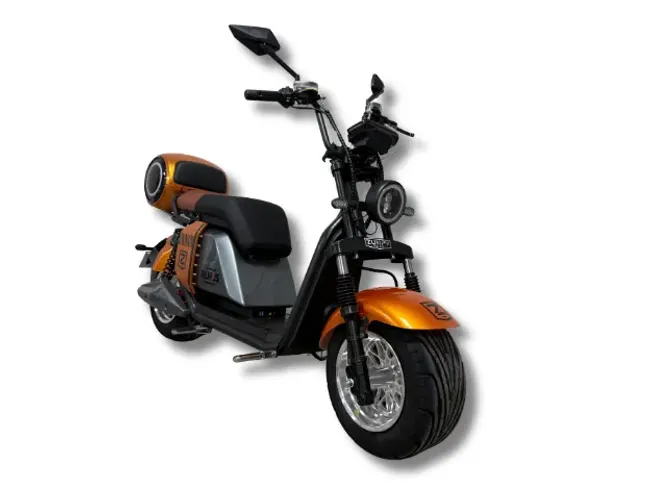 Scooter elétrica Zumpy Rufus 1000W bateria removível 60V 23,5Ah Nova