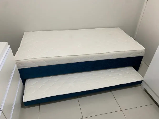 Cama Box Baú com auxiliar