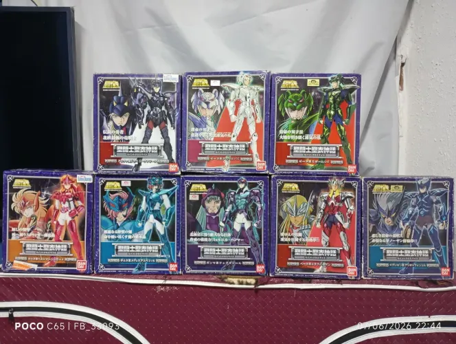 Kit 08 figuras Hasgard cloth mith