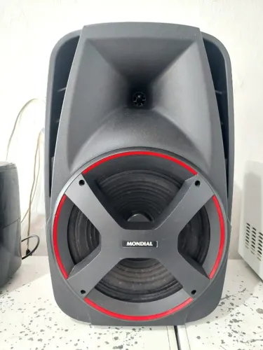 Caixa Amplificada Connect Power Plus CM-550 Preto Mondial,
