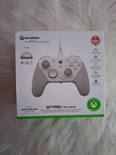 Controle GameSir G7 Pro Branco - Xbox One, Series S|X e PC.