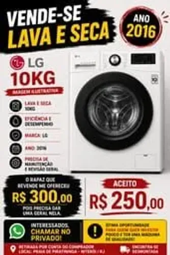 Lava e seca