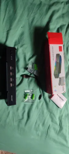 cooler com hub usb RGB para nintendo swicth 2