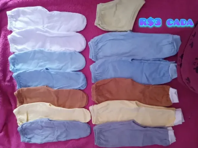 Combo/lotinho roupas de bebe menino/unissex