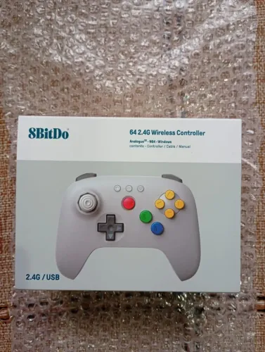 Controle 8BitDo NINTENDO 64 (LACRADO)