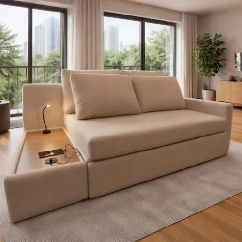 Sofa Cama Allure. Pronta Entrega. 2903