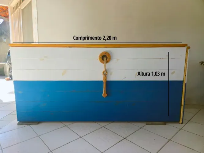 Balcão para Bar e restaurante (em madeira de qualidade)