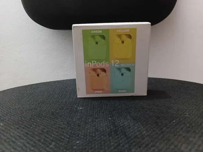 Fone de Ouvido Sem Fio InPods 12 Rosa Bluetooth