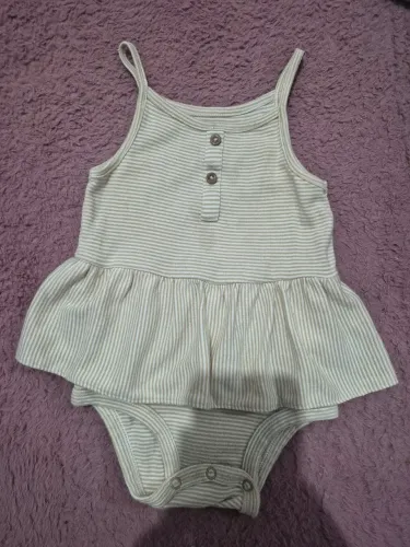 Vestido Body Carters, tamanho 12 meses