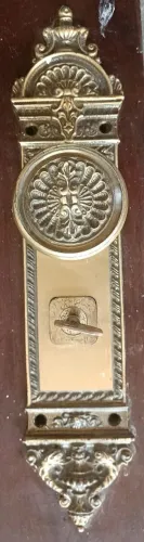 Fechadura rústica