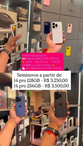 SEMINOVOS ACOMPANHADOS DE 06 MESES DE GARANTIA WORLD STORE! ?