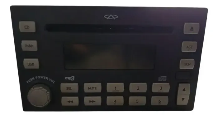 Radio / Aparelho Som Chery Cielo 10/12 - Original (Usado) / V12