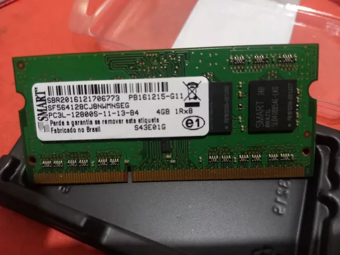 Memória ddr3 4gb para notebook 