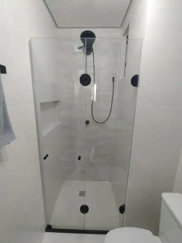 Box de banheiro em vidro temperado
