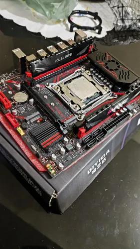 kit xeon x99 h9s (placa mãe + processador + memória ram)