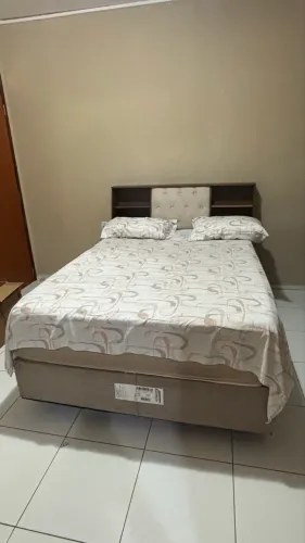 Cama box casal