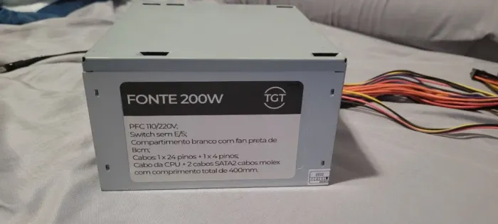 Fonte de Computador ATX 200W TGT