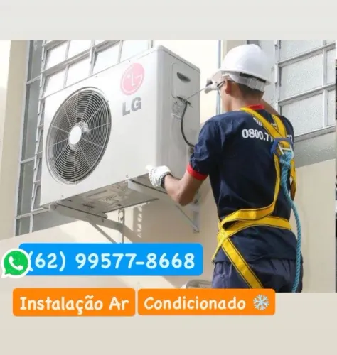 Instalação Ar Condicionado novo e usado