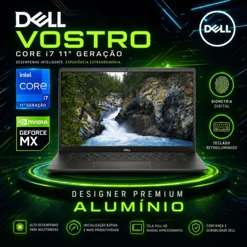 Notebook Dell Vostro Core i7 11° Ger NVidia Geforce (A pronta entrega)