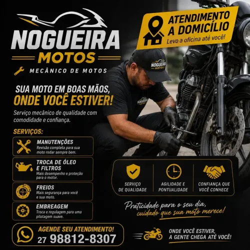 NOGUEIRA MOTOS MECÂNICO DE MOTOS A DOMICÍLIO