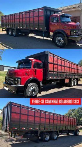 CAMINHÃO BOIADEIRO MERCEDES-BENZ 1313