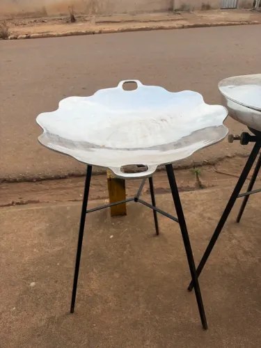 FOGAREIRO COM TACHO DE ALUMÍNIO