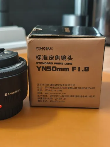 Lente Canon 50mm 1.8 Yongnuo