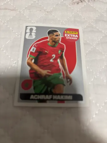 Figurinha Achraf HAKIMI- prata -2026