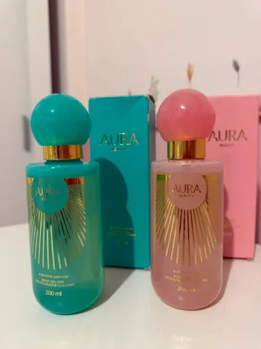 2 Body Splashs: Afrodite Garden e Aurora Shine AURA BEAUTY