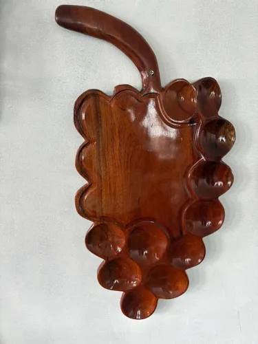 Tábua de corte com cubas de jaqueira