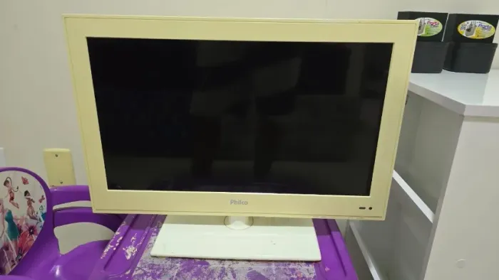TV Monitor Philco LED 24" HD Branca HDMI USB Branca PH24D20DMB2