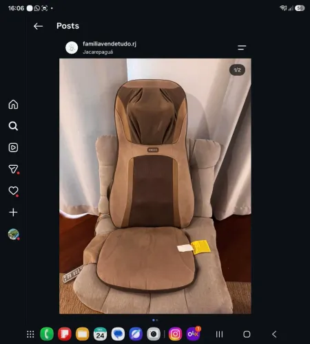Assento Massageador Shiatsu HoMedics Polishop - Alívio e Relaxamento Completo!