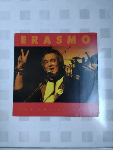 Lp vinil Erasmo ao vivo