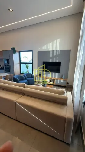 Casa Térrea Mobiliada e Decorada (Porteira Fechada) com Piscina Riviera de Santa Cristina