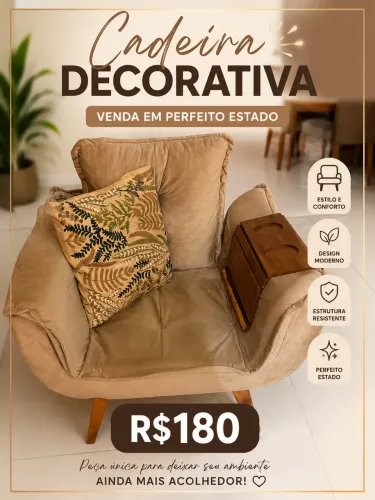 Cadeira decorativa