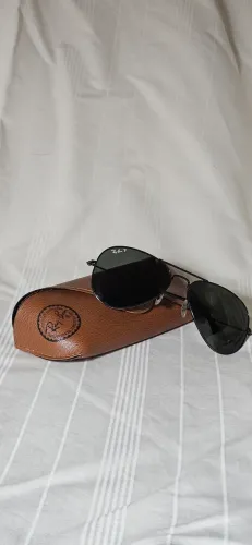 Óculos de Sol Ray-Ban Aviador Polarizado Original + Case