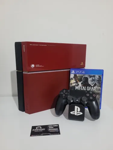 Playstation 4 Edição Metal Gear Solid **Pronto para desbloqueio** (Parcelo até 12x)