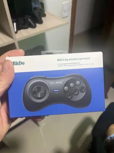 CONTROLE 8 BITDO M30 2.4G PARA SEGA GENESIS, MEGA DRIVE (LACRADO)