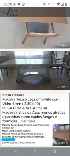 Mesa luxo