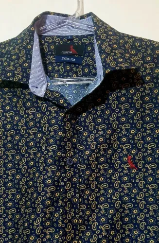 Camisa social manga longa Slin Fit da Reserva orginal pouco usada
