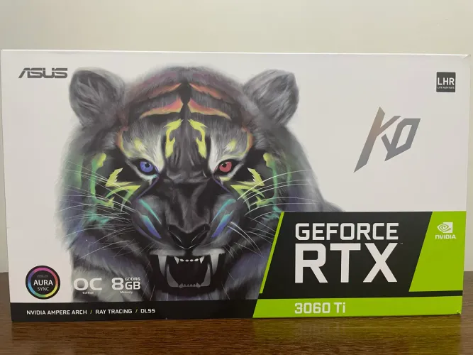 Placa de Vídeo ASUS GeForce RTX 3060 Ti OC 8GB GDDR6