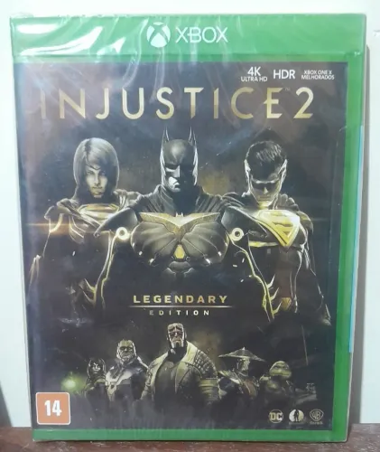 Injustice 2 Legendary Edition Xbox One Novo Lacrado